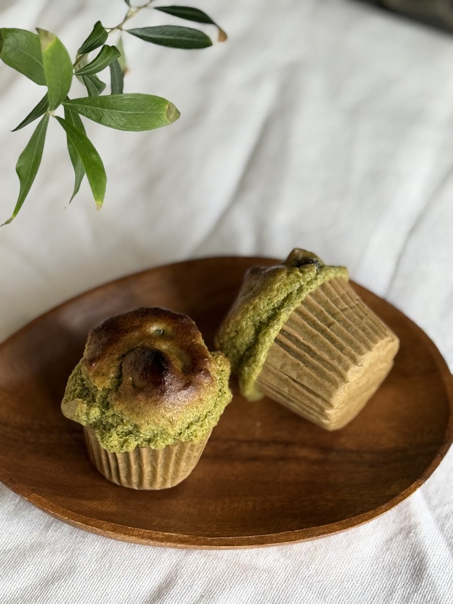 Matcha Muffin — Kome Pantry, rice grains, Japanese green tea